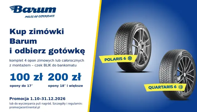 Promocja Barum – jesień i zima 2026