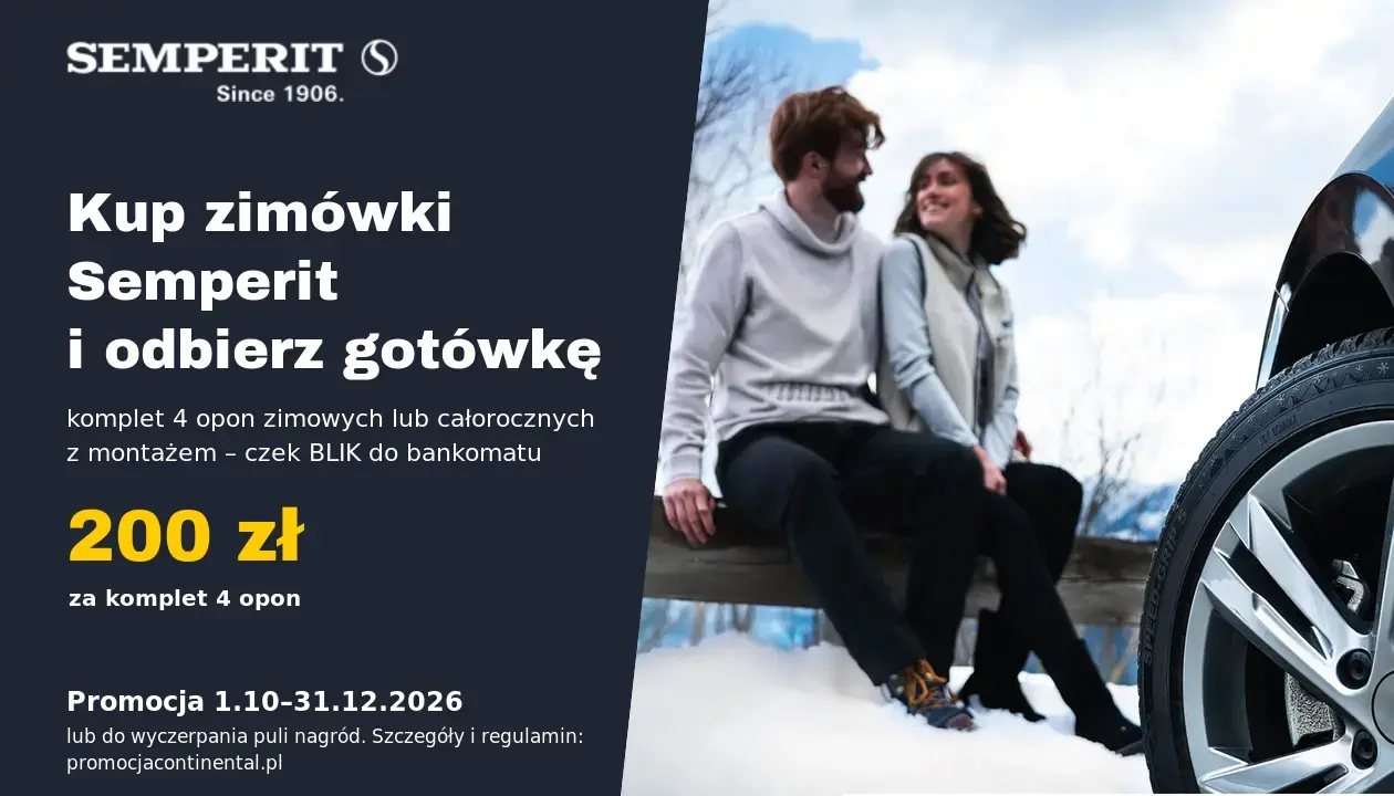 Semperit – 200 zł zwrotu