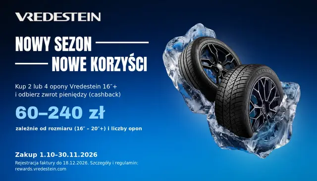 Promocja Vredestein – jesień i zima 2026